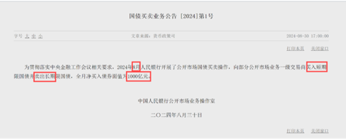 央行公告!净买入2000亿元