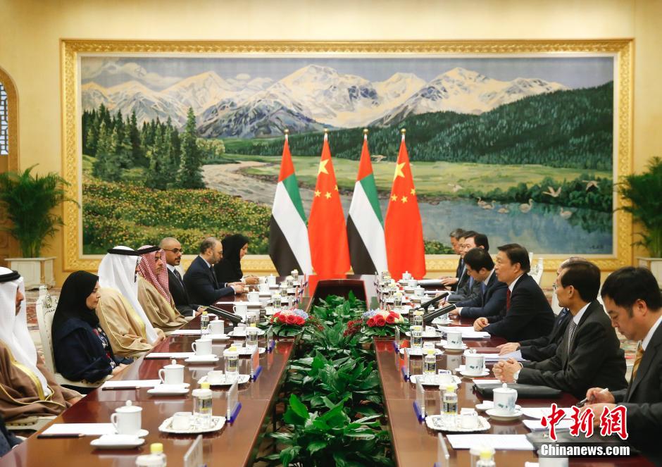 阿布扎比王储出席2025阿布扎比金融周开幕式