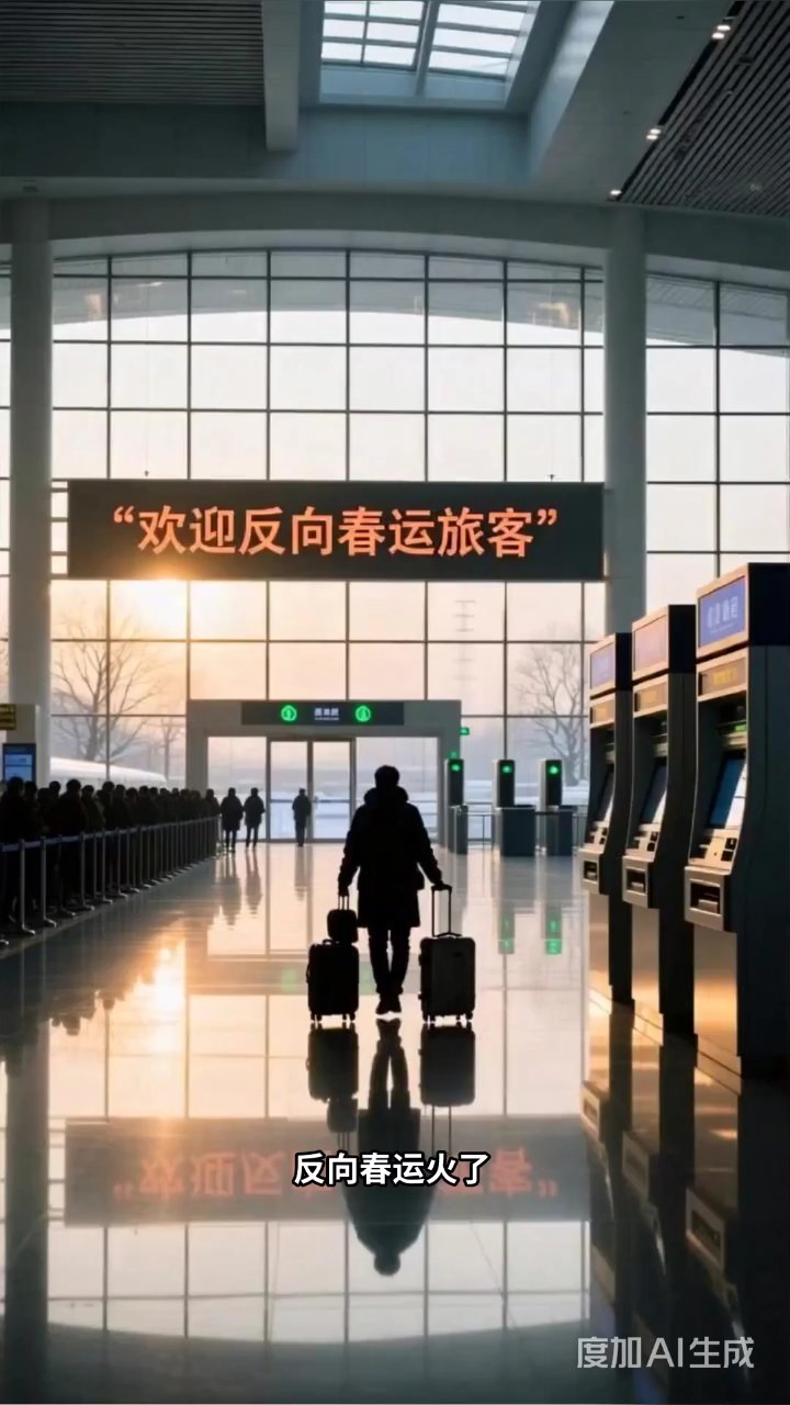 “反向春运”逐渐成为新趋势 铁路部门推出优惠票价助力出行