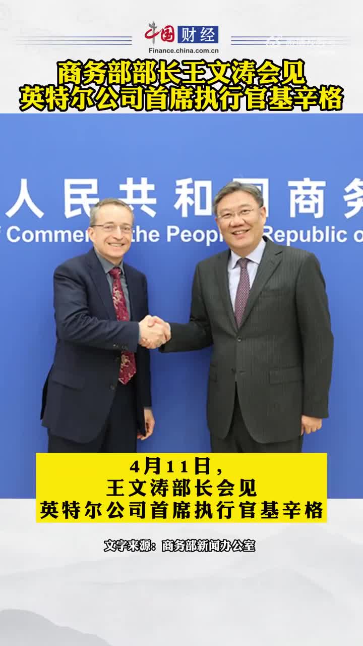 王文涛部长会见欧委会贸易和经济安全委员谢夫乔维奇