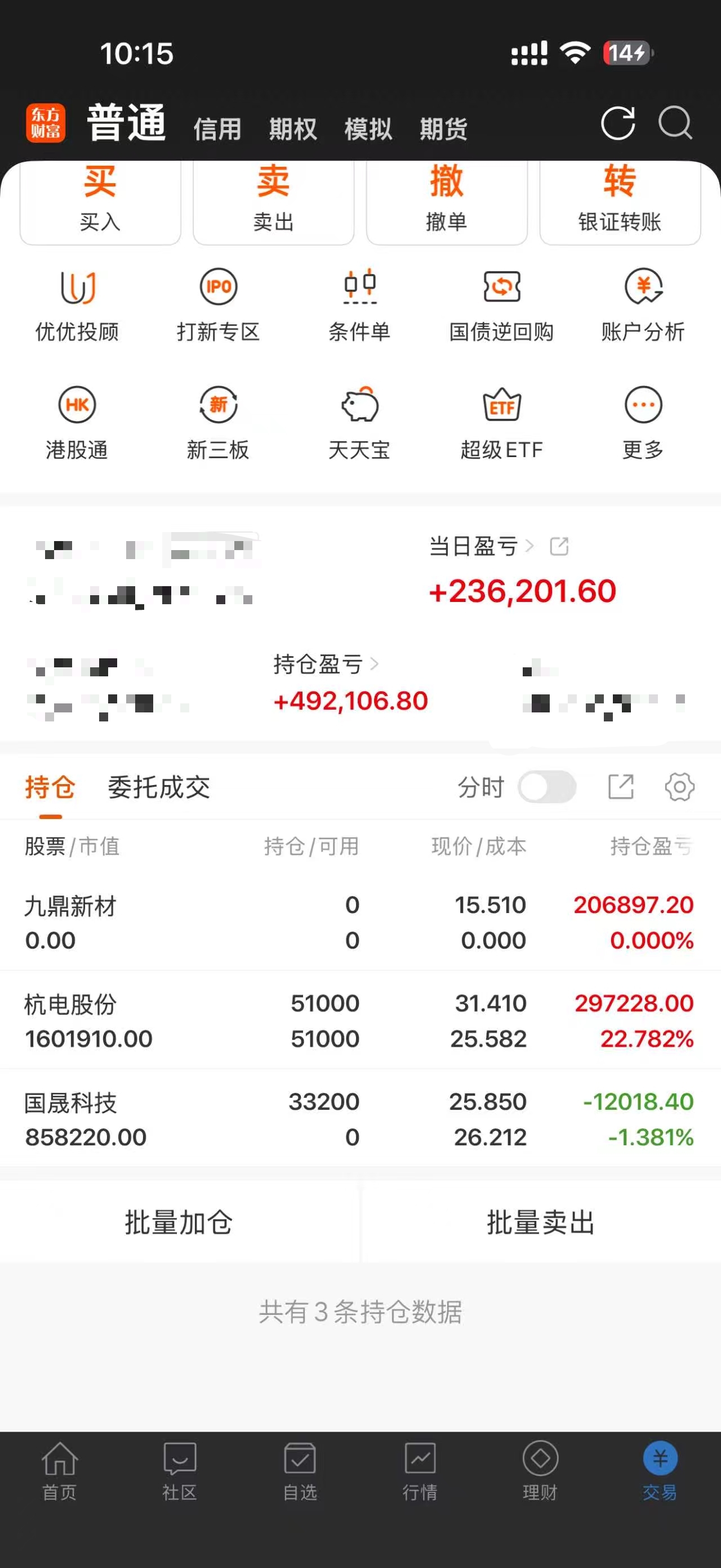 九鼎新材(002201.SZ)：一季度归母净利润1565.59万元 同比下降4.75%